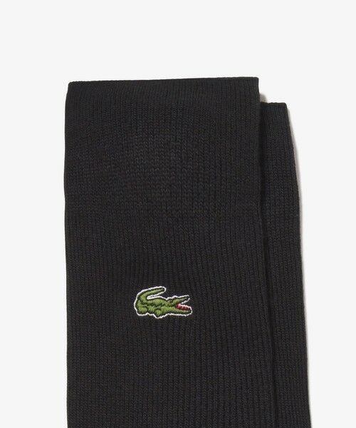 LACOSTE / ラコステ ソックス | ワニロゴ 1×1リブソックス2足セット | 詳細2