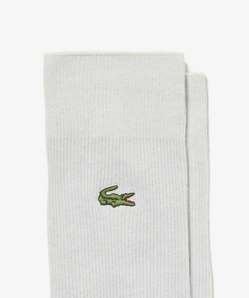 LACOSTE / ラコステ ソックス | ワニロゴ 1×1リブソックス2足セット | 詳細8