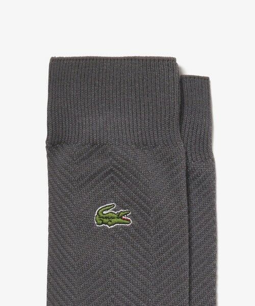 LACOSTE / ラコステ ソックス | ヘリンボーンニットソックス2足セット | 詳細4