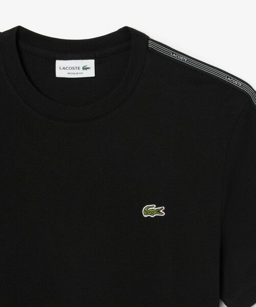 LACOSTE / ラコステ Tシャツ | ショルダーラインテーピング 半袖Tシャツ | 詳細5