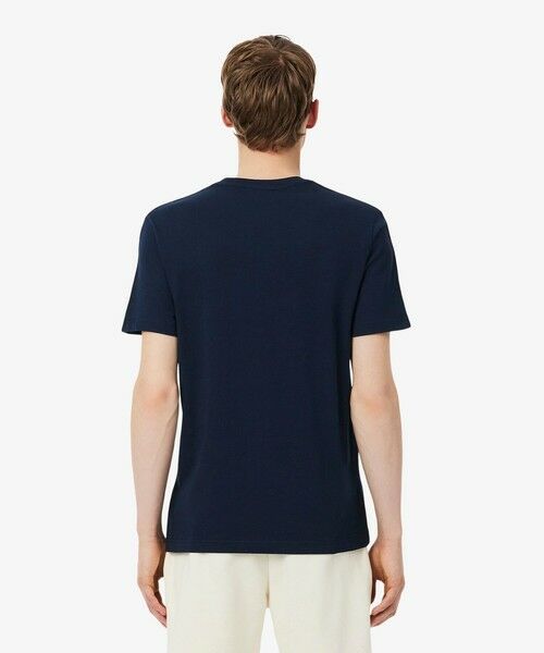 LACOSTE / ラコステ Tシャツ | ショルダーラインテーピング 半袖Tシャツ | 詳細10