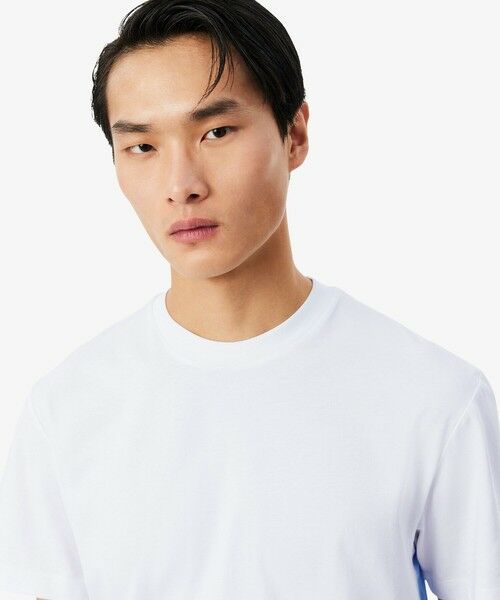 LACOSTE / ラコステ Tシャツ | クローズアップワニロゴプリントTシャツ | 詳細3
