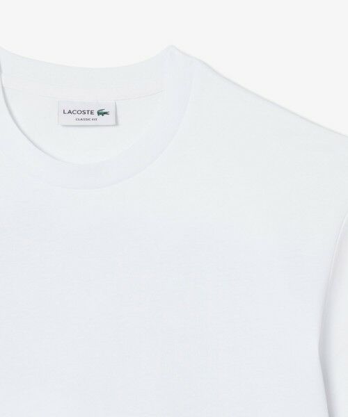LACOSTE / ラコステ Tシャツ | クローズアップワニロゴプリントTシャツ | 詳細7