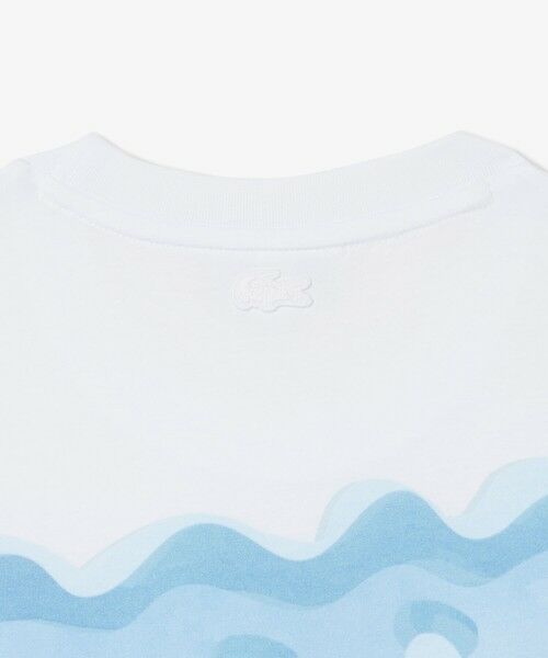 LACOSTE / ラコステ Tシャツ | クローズアップワニロゴプリントTシャツ | 詳細8