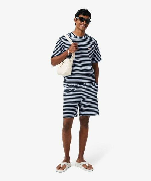 LACOSTE / ラコステ Tシャツ | ニットライクボーダーTシャツ | 詳細15