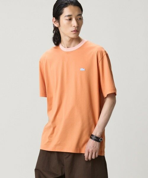 LACOSTE / ラコステ Tシャツ | 配色ネックリブリンガーネックTシャツ | 詳細13