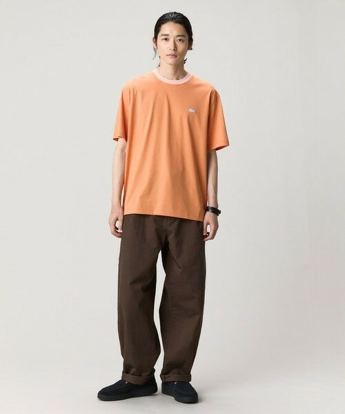 LACOSTE / ラコステ Tシャツ | 配色ネックリブリンガーネックTシャツ | 詳細16
