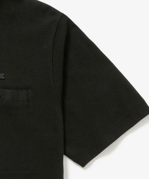 LACOSTE / ラコステ Tシャツ | グログランポケットワントーンTシャツ | 詳細4