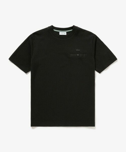 LACOSTE / ラコステ Tシャツ | グログランポケットワントーンTシャツ | 詳細4