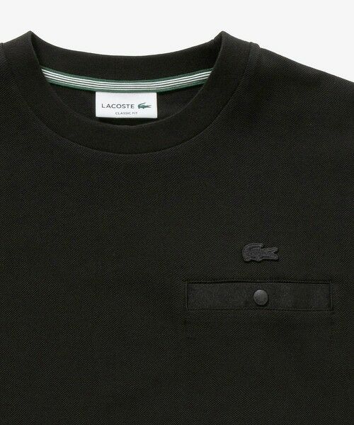 LACOSTE / ラコステ Tシャツ | グログランポケットワントーンTシャツ | 詳細2