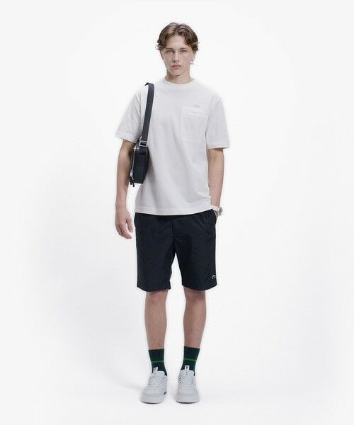 LACOSTE / ラコステ Tシャツ | グログランポケットワントーンTシャツ | 詳細11