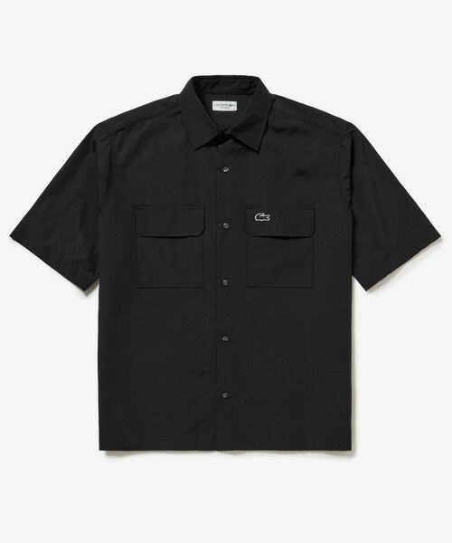 LACOSTE / ラコステ シャツ・ブラウス | ナイロンコットンツイルフラップポケットシャツ | 詳細5