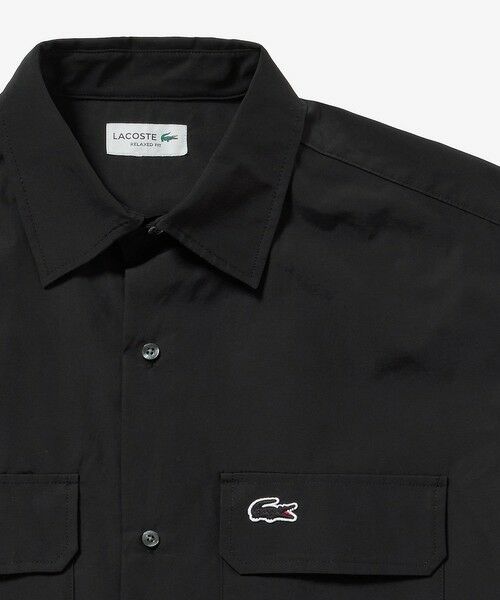 LACOSTE / ラコステ シャツ・ブラウス | ナイロンコットンツイルフラップポケットシャツ | 詳細2
