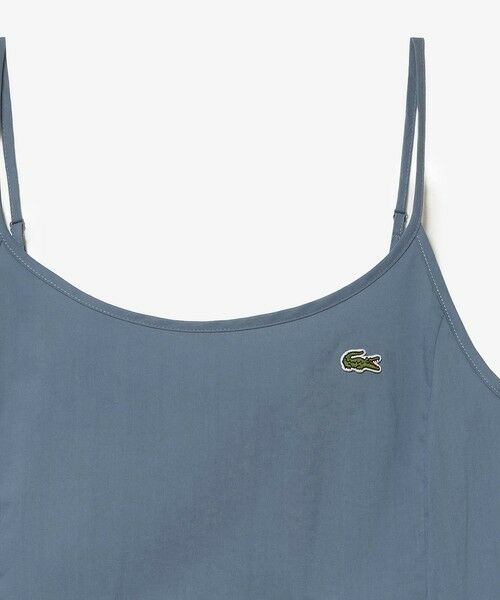 LACOSTE / ラコステ ミニ丈・ひざ丈ワンピース | ストレッチタイプライターキャミドレス | 詳細8