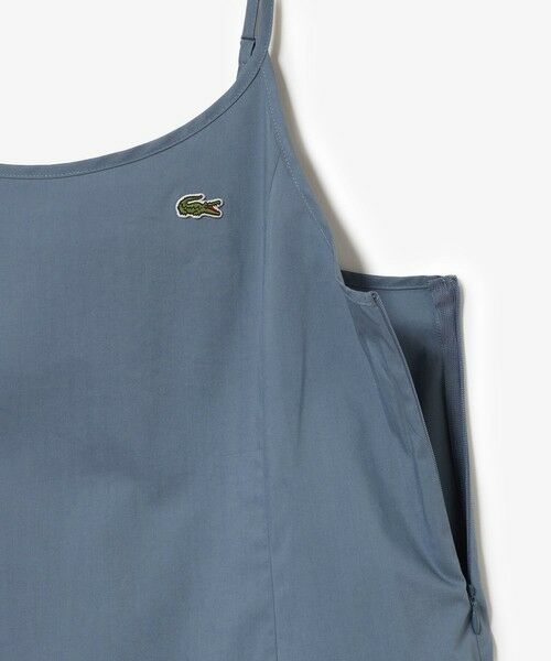 LACOSTE / ラコステ ミニ丈・ひざ丈ワンピース | ストレッチタイプライターキャミドレス | 詳細10