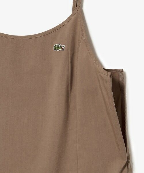 LACOSTE / ラコステ ミニ丈・ひざ丈ワンピース | ストレッチタイプライターキャミドレス | 詳細17