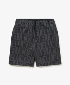 LACOSTE / ラコステ ショート・ハーフ・半端丈パンツ | クールマックスブランドネームロゴ総柄ショートパンツ