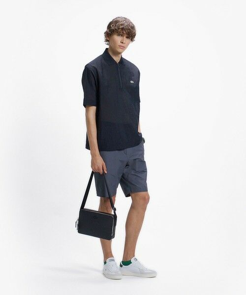 LACOSTE / ラコステ ポロシャツ | シアーメッシュジップポロシャツ | 詳細5