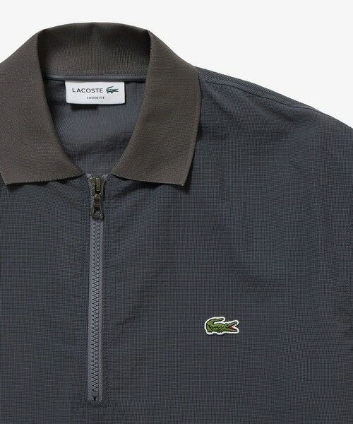 LACOSTE / ラコステ ポロシャツ | シアーメッシュジップポロシャツ | 詳細8
