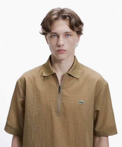 LACOSTE / ラコステ ポロシャツ | シアーメッシュジップポロシャツ | 詳細13