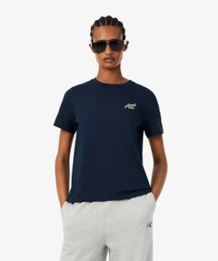 LACOSTE / ラコステ Tシャツ | スクリプトロゴネームパッチエッセンシャルTシャツ