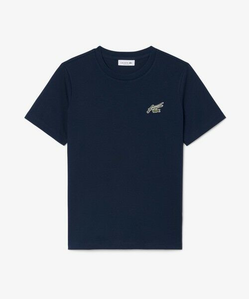 LACOSTE / ラコステ Tシャツ | スクリプトロゴネームパッチエッセンシャルTシャツ | 詳細3
