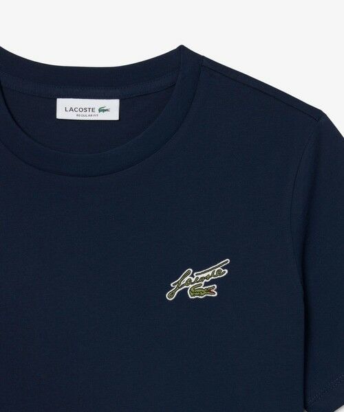 LACOSTE / ラコステ Tシャツ | スクリプトロゴネームパッチエッセンシャルTシャツ | 詳細4