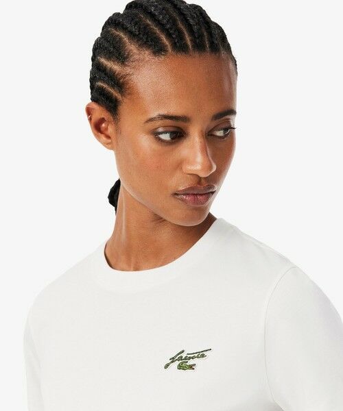 LACOSTE / ラコステ Tシャツ | スクリプトロゴネームパッチエッセンシャルTシャツ | 詳細7