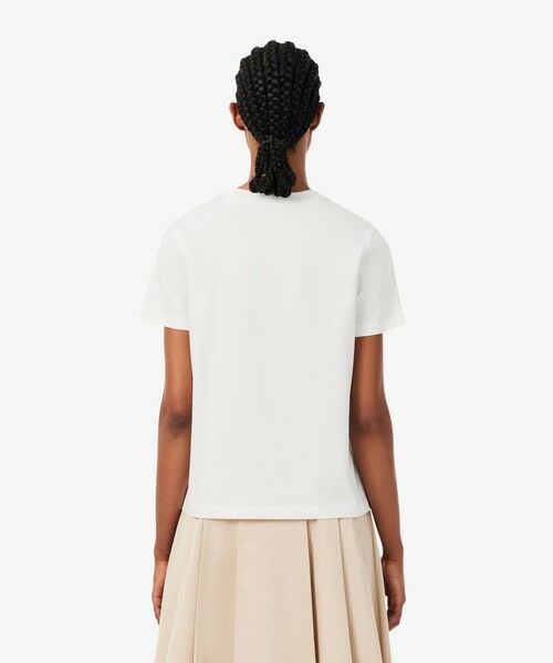 LACOSTE / ラコステ Tシャツ | スクリプトロゴネームパッチエッセンシャルTシャツ | 詳細8