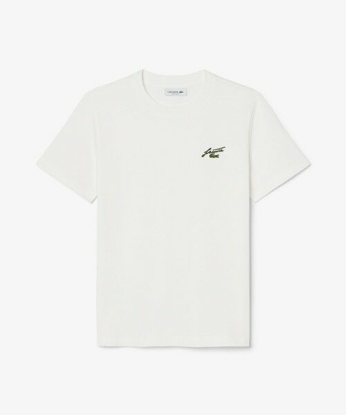 LACOSTE / ラコステ Tシャツ | スクリプトロゴネームパッチエッセンシャルTシャツ | 詳細9