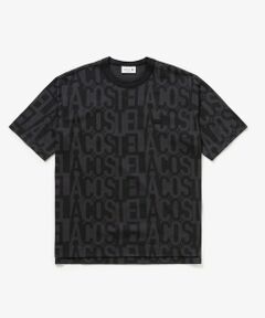 LACOSTE / ラコステ Tシャツ | クールマックスブランドネームロゴ総柄Tシャツ