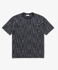 LACOSTE / ラコステ Tシャツ | クールマックスブランドネームロゴ総柄Tシャツ