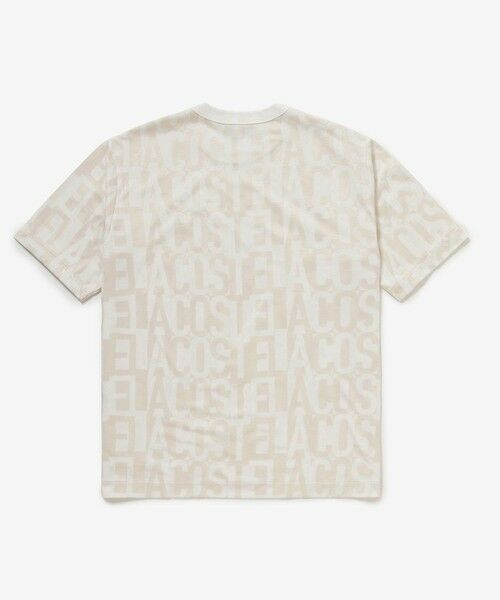 LACOSTE / ラコステ Tシャツ | クールマックスブランドネームロゴ総柄Tシャツ | 詳細6