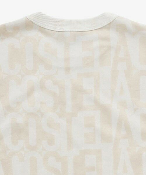 LACOSTE / ラコステ Tシャツ | クールマックスブランドネームロゴ総柄Tシャツ | 詳細8