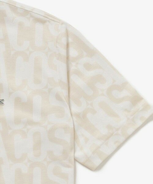 LACOSTE / ラコステ Tシャツ | クールマックスブランドネームロゴ総柄Tシャツ | 詳細9
