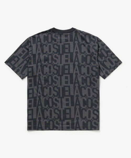 LACOSTE / ラコステ Tシャツ | クールマックスブランドネームロゴ総柄Tシャツ | 詳細11