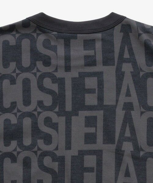 LACOSTE / ラコステ Tシャツ | クールマックスブランドネームロゴ総柄Tシャツ | 詳細13