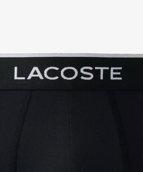 LACOSTE / ラコステ ボクサーパンツ・ブリーフ | ジャカードロゴウエストバンドトランクショーツ | 詳細4