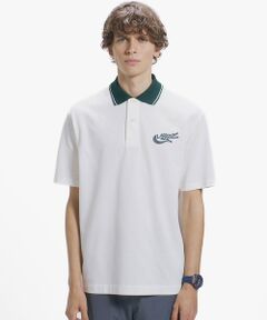 LACOSTE / ラコステ ポロシャツ | ワニロゴグラフィックボーダーポロシャツ