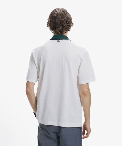 LACOSTE / ラコステ ポロシャツ | ワニロゴグラフィックボーダーポロシャツ | 詳細15