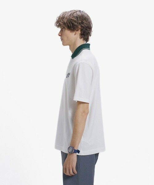 LACOSTE / ラコステ ポロシャツ | ワニロゴグラフィックボーダーポロシャツ | 詳細18
