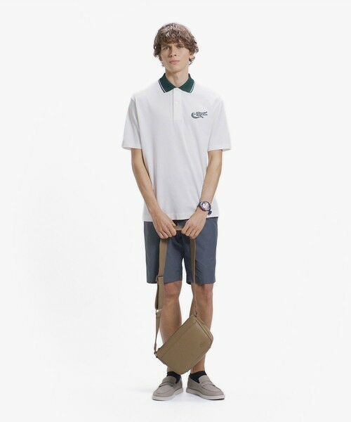 LACOSTE / ラコステ ポロシャツ | ワニロゴグラフィックボーダーポロシャツ | 詳細19