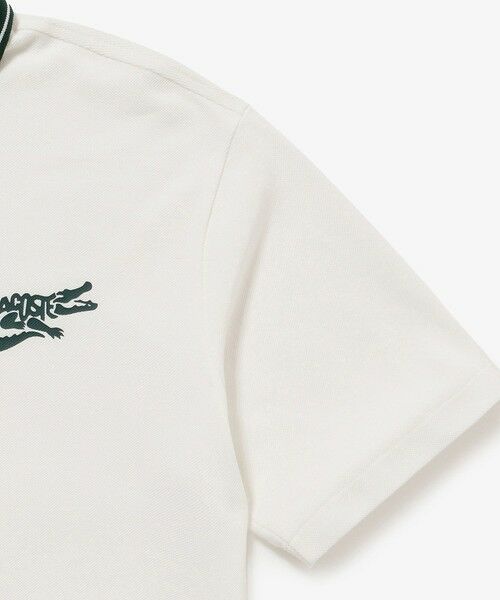 LACOSTE / ラコステ ポロシャツ | ワニロゴグラフィックボーダーポロシャツ | 詳細23