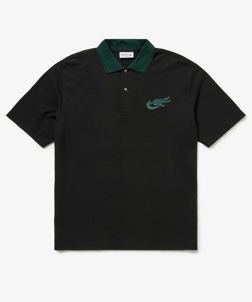 LACOSTE / ラコステ ポロシャツ | ワニロゴグラフィックボーダーポロシャツ | 詳細28