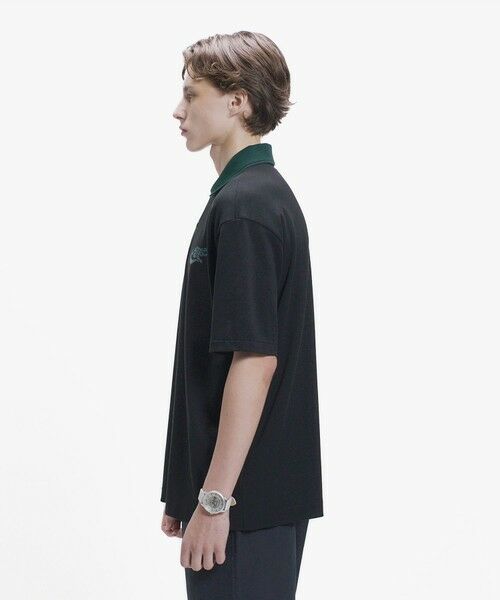 LACOSTE / ラコステ ポロシャツ | ワニロゴグラフィックボーダーポロシャツ | 詳細29