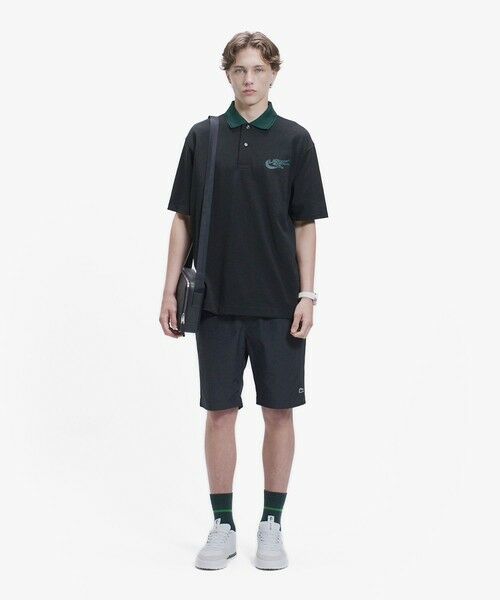 LACOSTE / ラコステ ポロシャツ | ワニロゴグラフィックボーダーポロシャツ | 詳細30