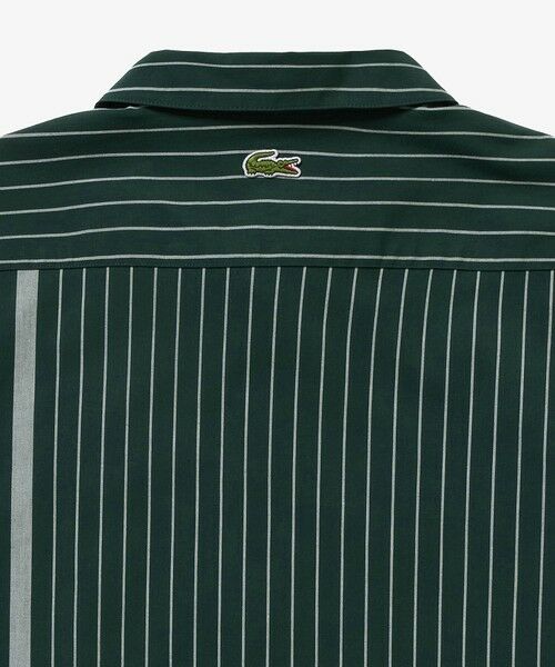 LACOSTE / ラコステ シャツ・ブラウス | パネルストライプ オープンシャツ | 詳細10