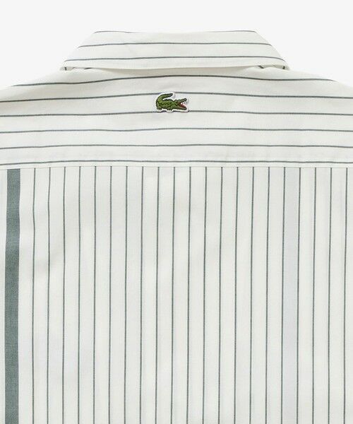 LACOSTE / ラコステ シャツ・ブラウス | パネルストライプ オープンシャツ | 詳細22