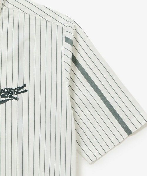 LACOSTE / ラコステ シャツ・ブラウス | パネルストライプ オープンシャツ | 詳細23