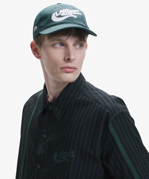 LACOSTE / ラコステ シャツ・ブラウス | パネルストライプ オープンシャツ | 詳細27